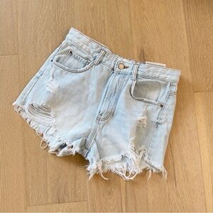 Zara denim shorts